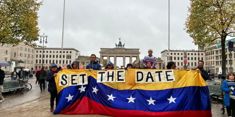 Venezolanos en el mundo protestaron para exigir elecciones presidenciales libres: «Solo en democracia habrá solución»