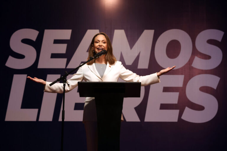 María Corina Machado: La transición democrática en Venezuela «es irreversible»