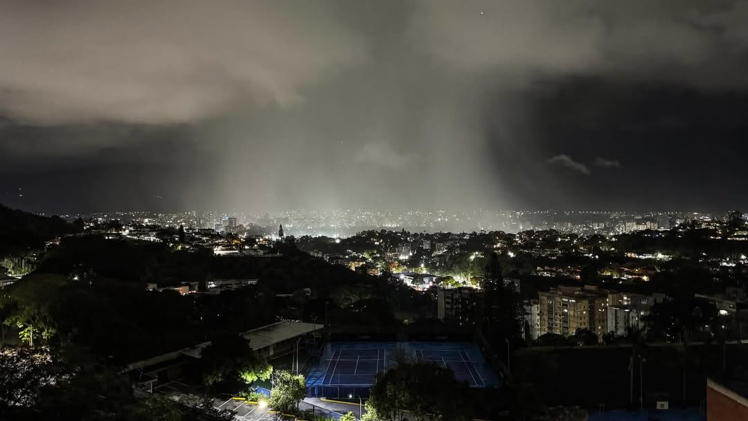 INAMEH prevé lluvias y chubascos en gran parte del territorio nacional durante la noche de este viernes