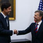 Barrett felicita a Oliver Blanco tras asumir la Cancillería: «Trabajamos juntos para avanzar en el plan de tres fases»