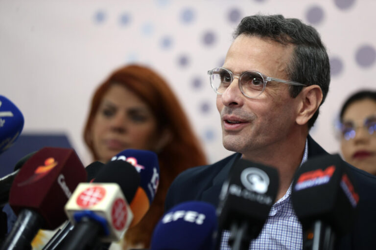 Capriles dice que Delcy Rodríguez busca vías para extender su Gobierno interino hasta 2030